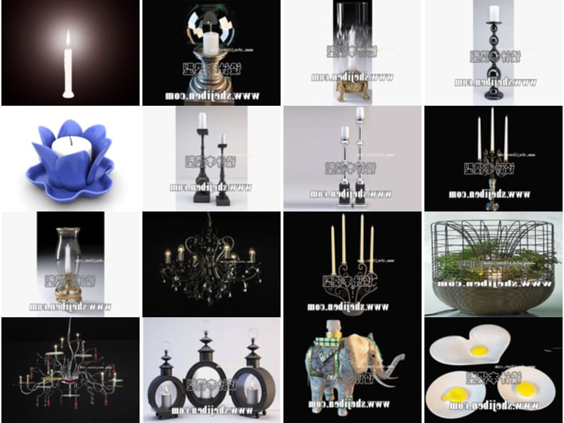 Top 24 3ds Max Candle 3D Models Resources Most Recent 2022