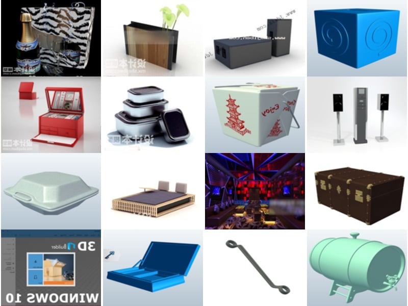 Top 24 des modèles 3D de boîtes les plus récents 2022