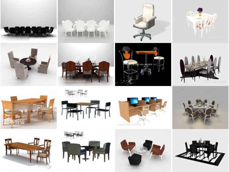 Los 25 mejores modelos 3D de sillas para renderizar más recientes 2022