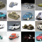 Top 25 nejnovějších 3D modelů Fiat 2022