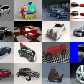 Top 26 Voertuig Auto 3D-modellen Nieuwste 2022
