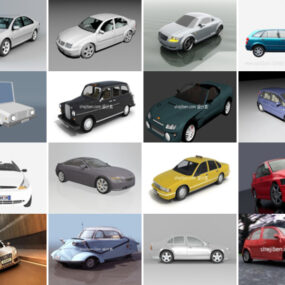 27 nejnovějších zdrojů 3D modelů sedanů za rok 2022