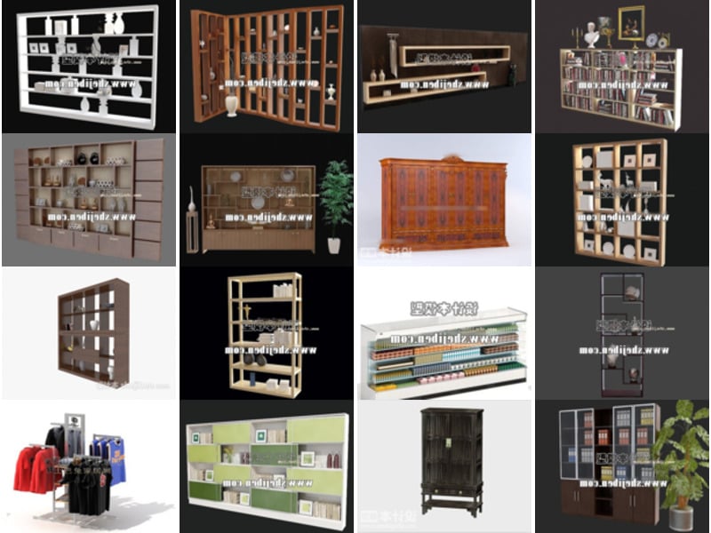 Top 27 Shelf Modelos 3D Recursos Último 2022
