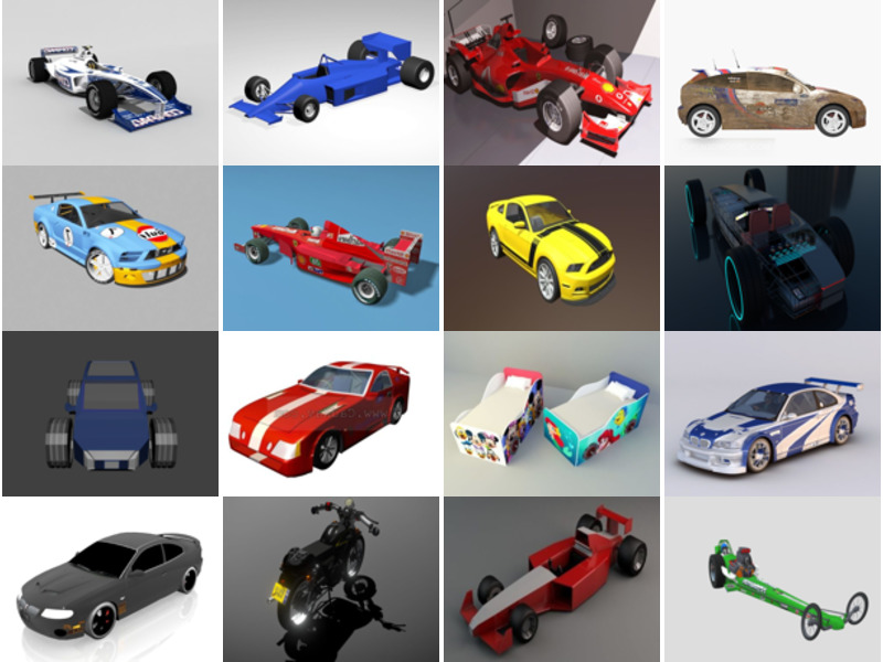 Top 29 Race 3D Models Newest 2022
