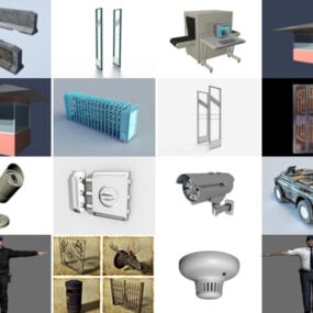 Top 30 des modèles 3D de sécurité pour la conception les plus consultés en 2022