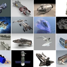無料のトップ30宇宙船3Dモデル最も人気のある2022