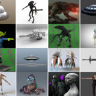 Die 32 meistgesehenen Alien-3D-Modelle 2022