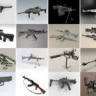 33 лучших 3D-модели огнестрельного оружия Ресурсы Самые популярные 2022