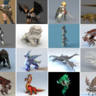 Топ 34 самых популярных 3D-моделей Dragon 2022