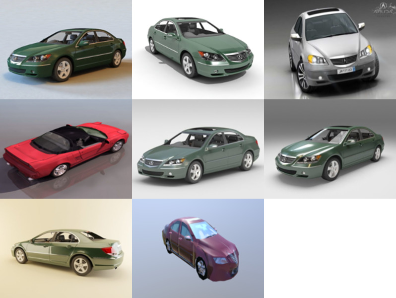 8 mẫu Acura 3D hàng đầu để kết xuất mới nhất năm 2022