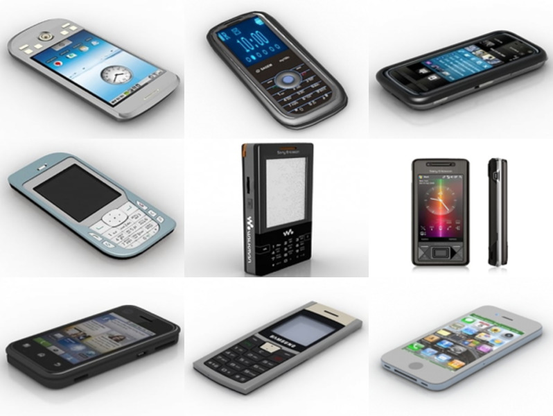 Top 10 Cellular Phone 3D Models Newest 2022