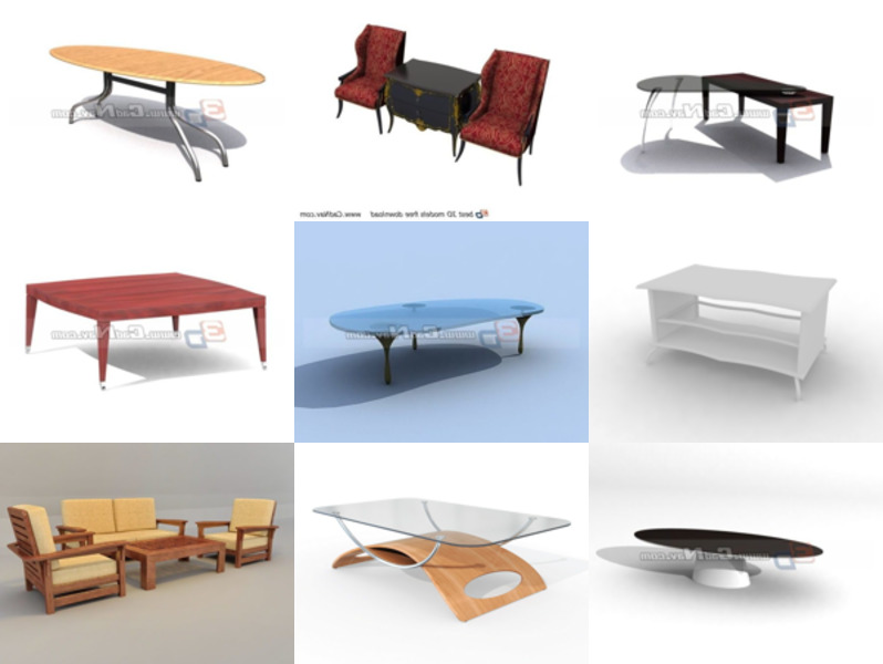 Top 10 Sofa Tables 3D Models Stuff Most Recent 2022