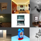 Top 11 Blender Modele 3D sypialni dla projektu Najnowsze 2022