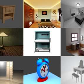 Top 11 Blender 3D modely ložnice pro nejnovější design 2022
