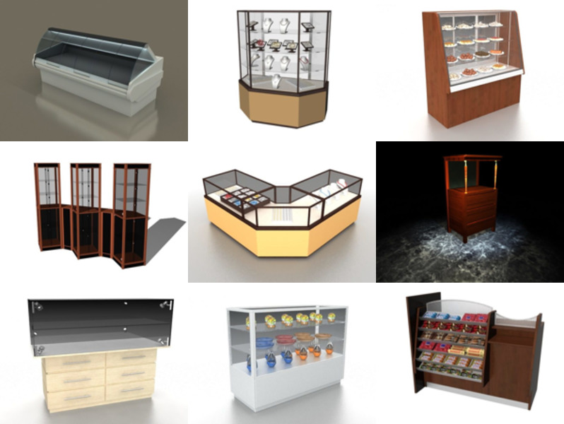 Top 11 Display Case 3D Models for Free Newest 2022