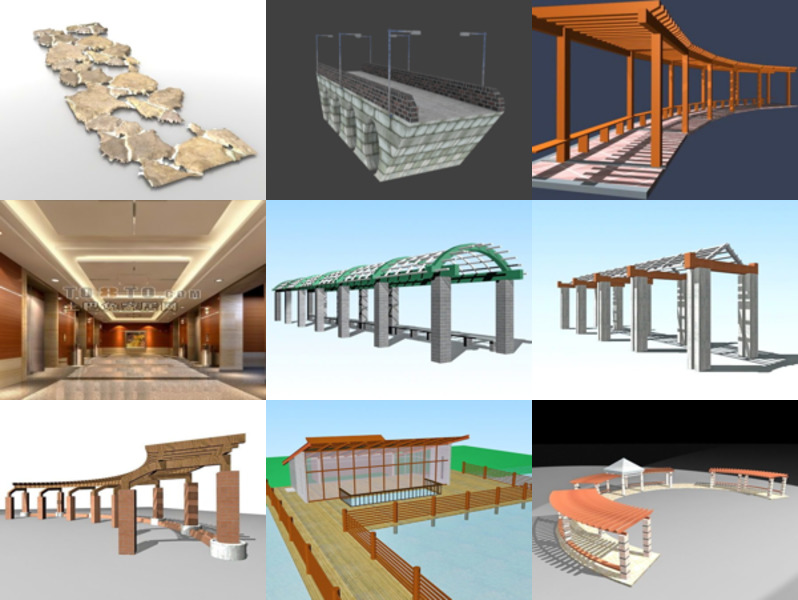 Top 11 Walkway 3D Models Resources Most Recent 2022