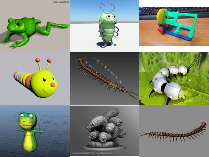 Top 11 Worm 3D Models Resources Newest 2022