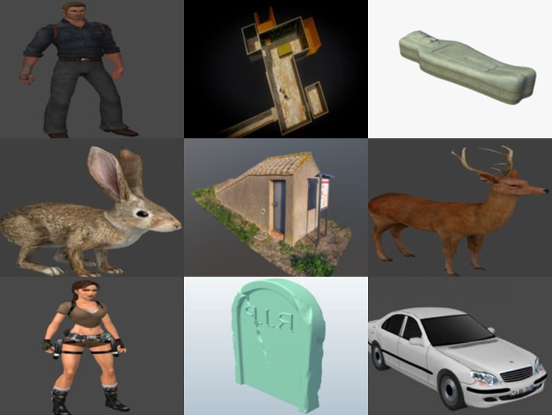 Top 12 Tomb 3D Models for Design Newest 2022