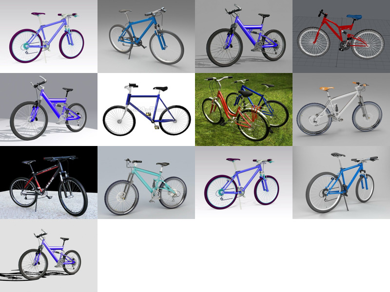 Top 13 Mountainbike 3D-modeller Nyeste 2022
