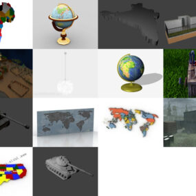 14 Model 3D Peta Teratas Terkini 2022