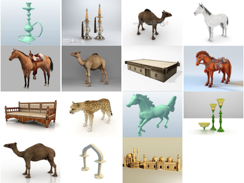 Top 15 Arabian 3D Models Most Recent 2022