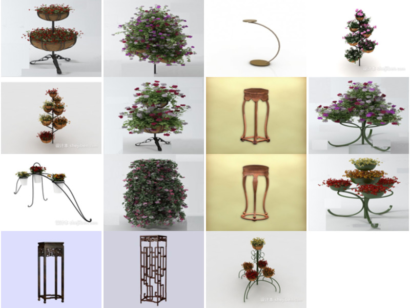 Top 15 Flower Rack 3D Models Newest 2022