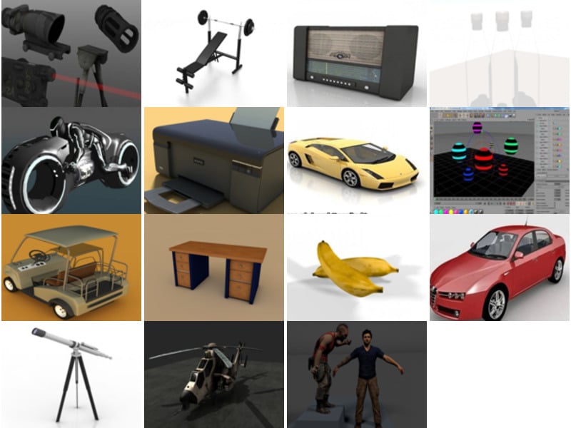 Top 15 Included 3D Models Stuff Newest 2022