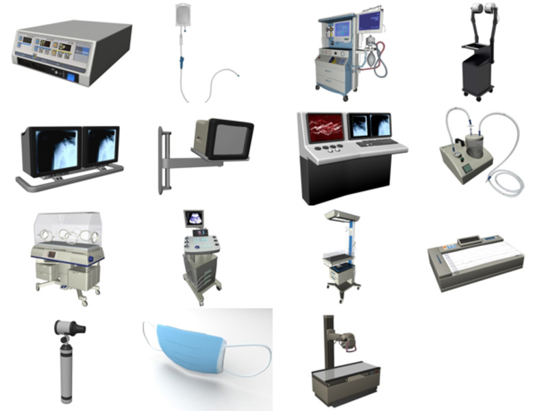 Top 15 Medical Device 3D Models for Rendering Newest 2022