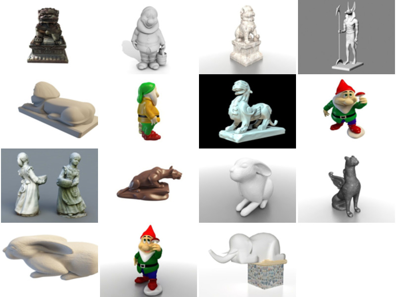 Top 15 Statuary 3D Models for Rendering Latest 2022