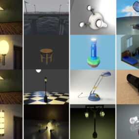 Top 18 Blender Lamppujen 3D-mallien resurssit Uusin 2022