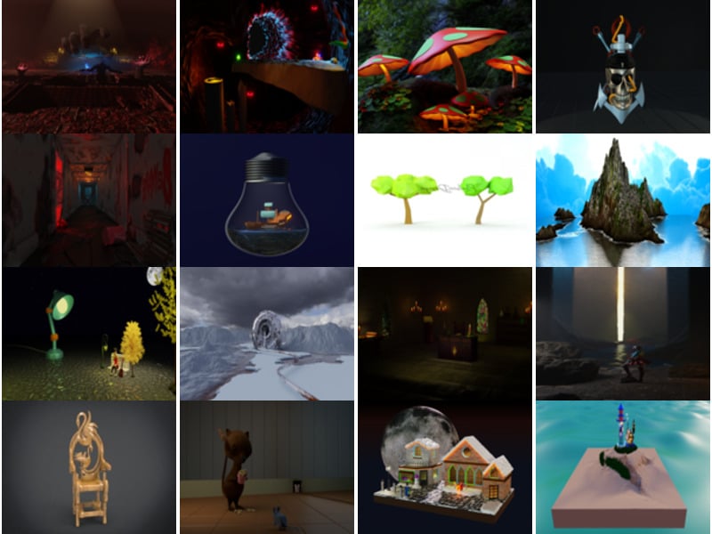 Top 19 Blender Art 3D Models Latest 2022 - Open3dModel