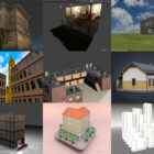 Top 9 Blender City 3D-modeller Senaste 2022