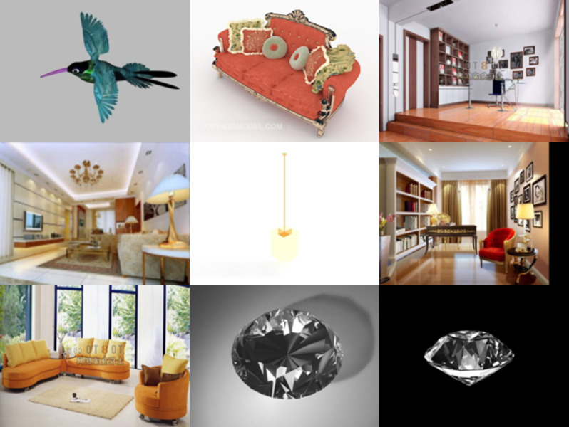 Top 9 Bright 3D Models for Rendering Latest 2022