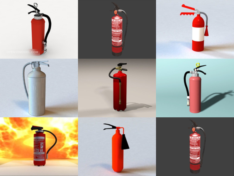 Top 9 Extinguisher 3D Models Resources Most Recent 2022