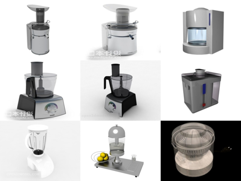 Top 9 Juicer 3D Models Resources Latest 2022