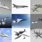 Top 10 Model Pesawat Militer 3D Gratis untuk Render Terbaru 2022
