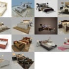 Top 14 Model Tempat Tidur Double 3D Gratis untuk Desain Terbaru 2022