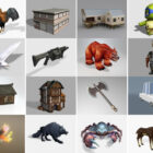 Top 16 Free 3D Low Poly Models Newest 2022