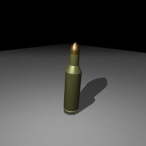 رصاصة عيار 5 ملم نموذج ثلاثي الأبعاد