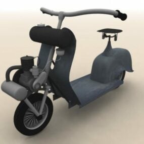 Generic Sports Motorcycle 3d model