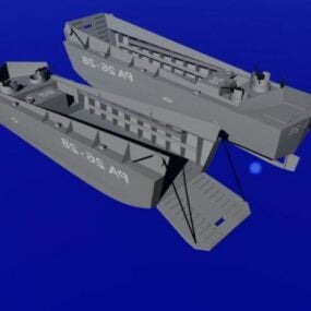 Landing Craft Spaceship 3d model