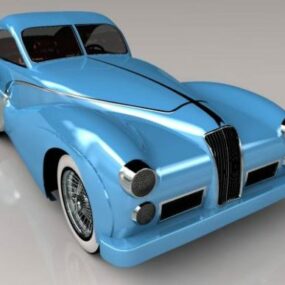 Eski model araba Talbot Lago 1948 3D model