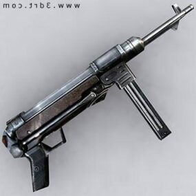 Conjunto de armas da segunda guerra mundial Modelo 2D