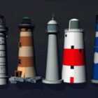 5 LIGHTHOUSES IN OBP FORMAT (BRICE)