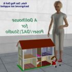 Dollhouse With Woman Character