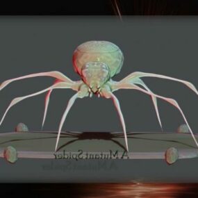 3д модель животного-паука-мутанта