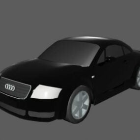 3д модель роскошного автомобиля Audi Tt