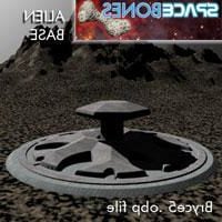 Alien Base Station 3d model