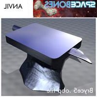 Model 3D rzeźby stalowej kowadła