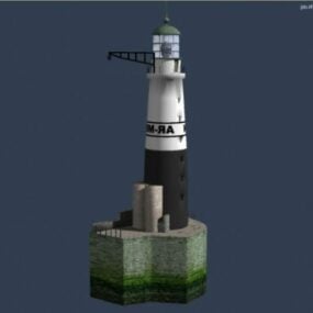 Tower Rig-gebouw 3D-model